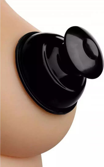 XR Master Series Plungers Nipple Suckers Black 2pcs