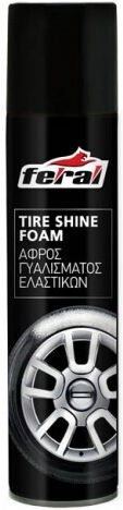 Feral Αφρός Ελαστικών Αφρός Καθαρισμού για Ελαστικά Αυτοκινήτου 400ml