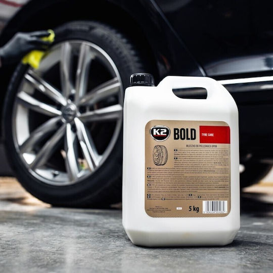 K2 Bold Liquid Cleaning for Tires Car 5lt