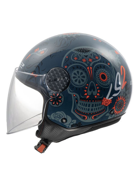 LS2 Sphere Lux Motorradhelm Jet ECE 22.06 1000gr