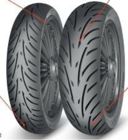 Mitas Touring Force-SC Scooter Back Tyre 140/60-14 64 P