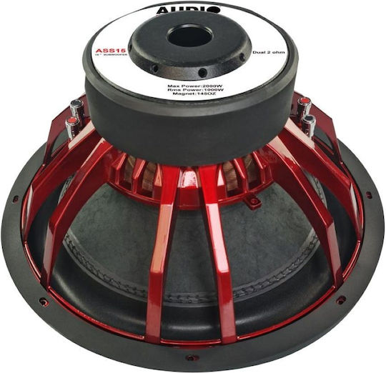 Audio System Subwoofer Αυτοκινήτου 15" 2000W RMS