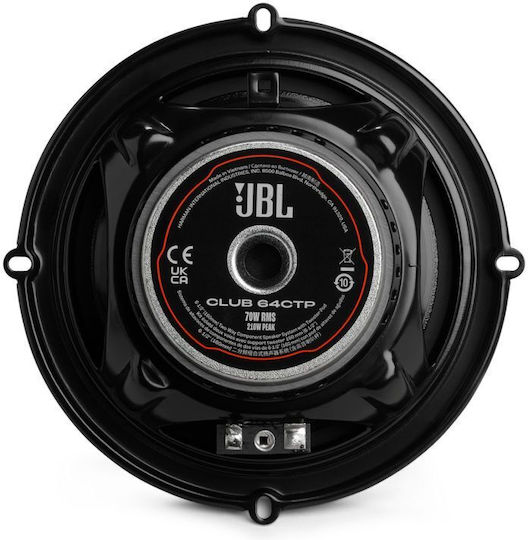 JBL Club3_64ctp Subwoofer Αυτοκινήτου 6.5" 70W RMS