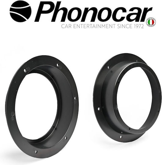 Phonocar Inel pentru difuzor de Mașină Partea din față 165mm Skoda Octavia / Yeti Volkswagen Gândac (Nou) / Caddy / Magazin online de golf / Jetta / Magazin online Sharan / Tiguan / Touareg / Turul / Transportator 2buc