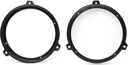Phonocar Lautsprecher-Ring Auto 2003-2012 Fiat Panda 2Stück
