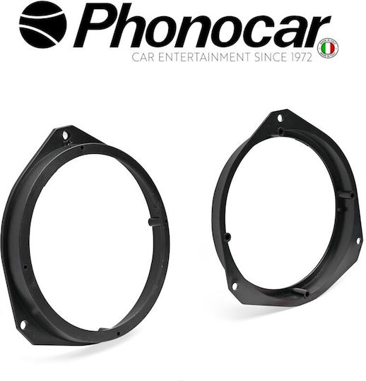 Phonocar Speaker Ring Car Front Citroen Jumper Fiat 500 Ford Ka Opel Astra Peugeot Boxer 2pcs