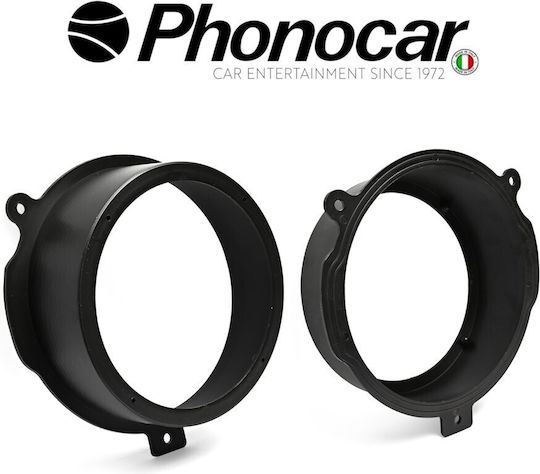 Phonocar Speaker Ring Car Front and Back Citroen Berlingo Peugeot Partner 2pcs