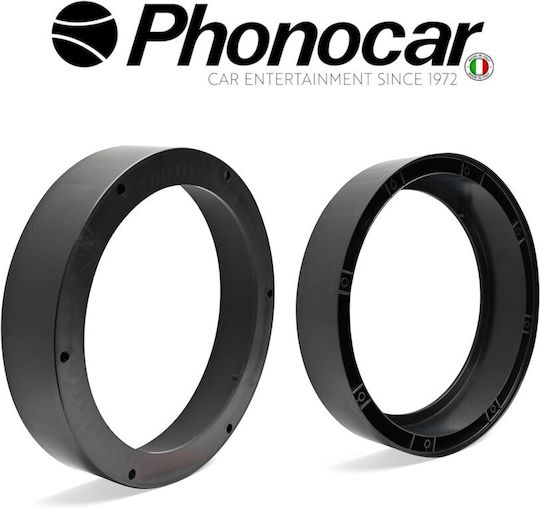 Phonocar Βάσεις Ηχείων Μπροστινές για Skoda Octavia - Vw Beetle (New) / Jetta / Passat / Tiguan / Touran 2τμχ