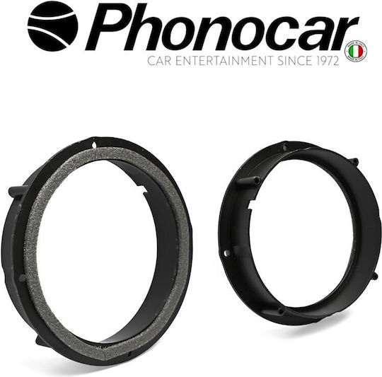 Phonocar Βάσεις Ηχείων Μπροστινές 165mm για Seat Mii, Skoda Citigo, Volkswagen Amarok / Golf / Up 2τμχ
