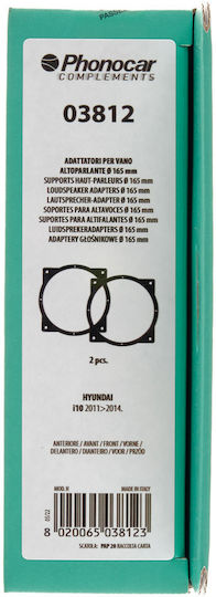 Phonocar Βάσεις Ηχείων Μπροστινές 165mm για Hyundai i10 2011-2014 2τμχ