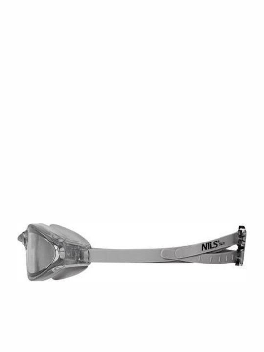 Nils Swimming Goggles Adults with Anti-fog Lenses Gray