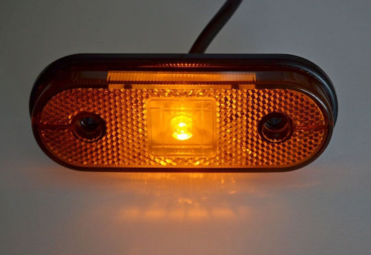 M-Tech Truck Volume Lights 1pcs 12 / 24V - Orange WMLHOR633