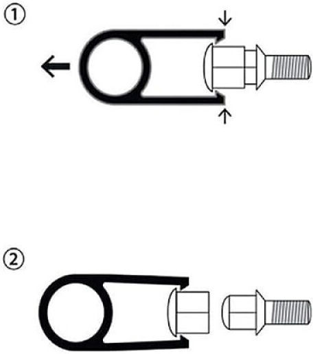 Autoline Bolt Caps M19x19mm Length 19mm for Key No 19 21pcs