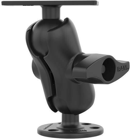 Ram Mounts Ram стойка с топче за монтаж с пробиване Humminbird Helix 8-10 & Solix 10