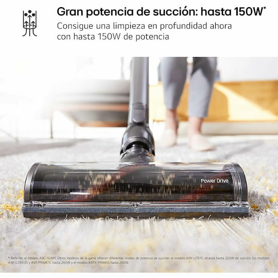 LG Cordzero Επαναφορτιζόμενη Σκούπα Stick Λευκή