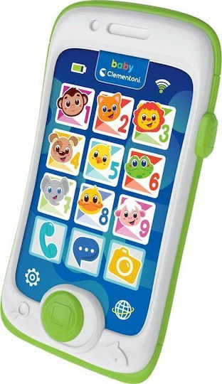 Baby Clementoni Smartphone Touch & Play Telephone Toy for 12+ Months