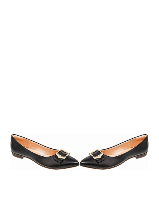 Kurt Geiger Damen Ballerinas Spitz zulaufend Schwarz