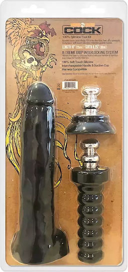 Boneyard Dildo realist cu Scrotum Flesh 25.5cm