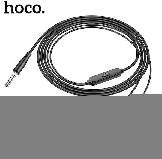 Hoco DM35 In-ear Handsfree Ακουστικά με Βύσμα 3.5mm Μαύρο