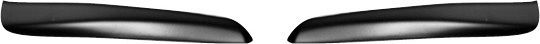 Motordrome Front Headlight Eyebrows for Opel Corsa C 2000-2006