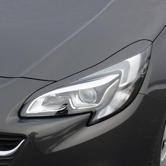 Front Headlights Eyebrows for Opel Corsa 2014-2019