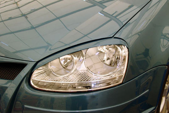 Motordrome Front Headlight Eyebrows for Volkswagen Golf 5
