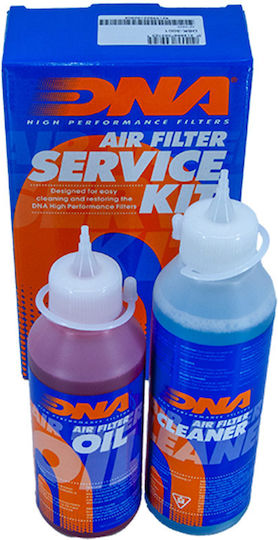 DNA Filters Kit de Service pentru Filtru de Aer Set de Curățare și Lubrifiere pentru Filtrul de Aer al Motocicletei