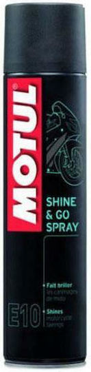 Motul MC Care Shine & Go E10 Силиконов спрей за мотоциклет 400мл