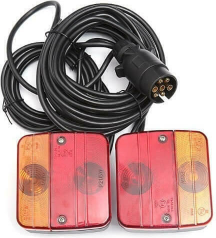 Auto Gs Set Lumini Trailer cu magnet 12V 2buc