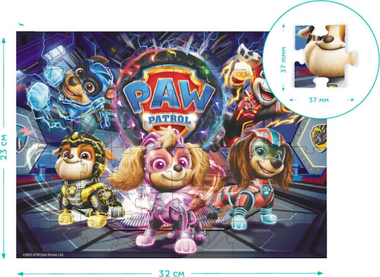 Dodo Puzzle "περιπολία Σκύλων Επιχείρηση Μετεωρίτης" Παζλ 60 Κομμάτια Paw Patrol