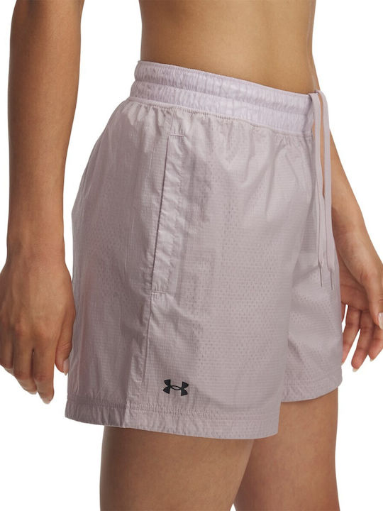 Ua Rival Woven Short Γυναικείο Αθλητικό Σορτς Γκρι