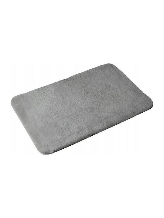 Bath Mat Grey 50x80cm