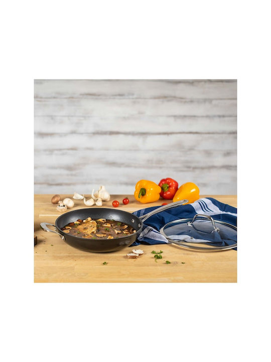 Kuhn Rikon Easy Pro Tigaie Sauté Din Aluminiu Cu Capac Cu Acoperire Antiaderentă 28cm