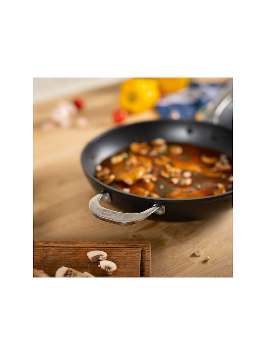 Kuhn Rikon Easy Pro Tigaie Sauté Din Aluminiu Cu Capac Cu Acoperire Antiaderentă 28cm