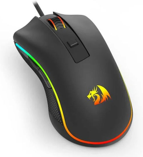 Redragon M611 RGB Gaming Ποντίκι 12800 DPI Μαύρο