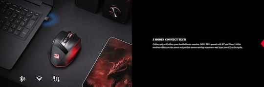 Redragon M813 RGB Геймърска Мишка 16000 DPI Черен