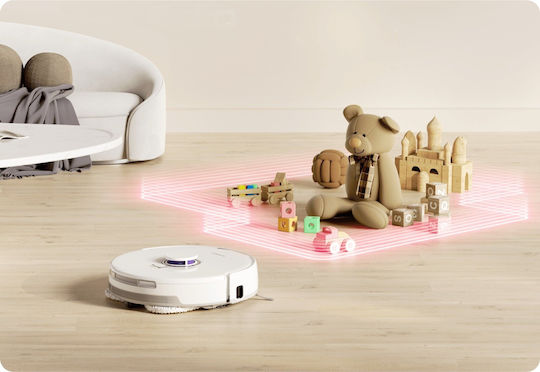 Narwal Freo X Ultra Roboter-Staubsauger mit Laser-Kartierung und Saugkraft 8200Pa Weiße