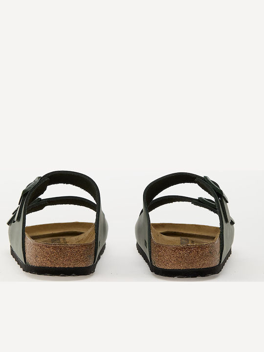 Arizona Leder Herrensandalen in Beige Farbe