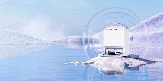 Ezviz RS20 Pro Roboter-Staubsauger mit Laser-Kartierung und Saugkraft 7200Pa Weiße