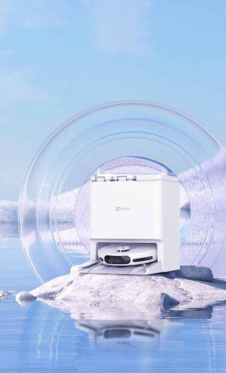 Ezviz RS20 Pro Roboter-Staubsauger mit Laser-Kartierung und Saugkraft 7200Pa Weiße