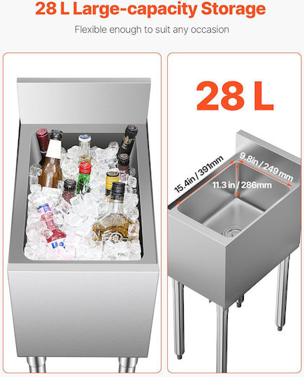 Vevor Ice Bucket Container 28lt