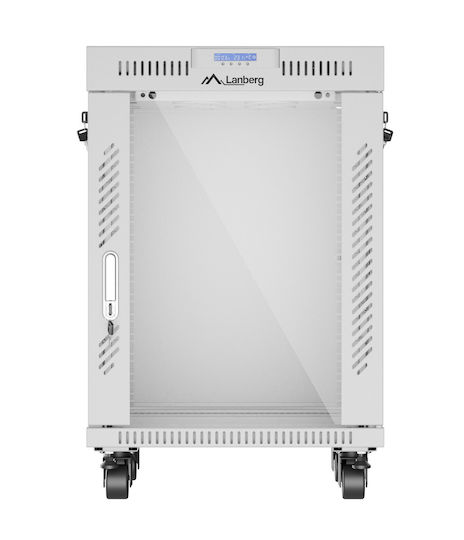 Lanberg Cu picioare Cabină Rack 15U Gri FF01-6615-12SL