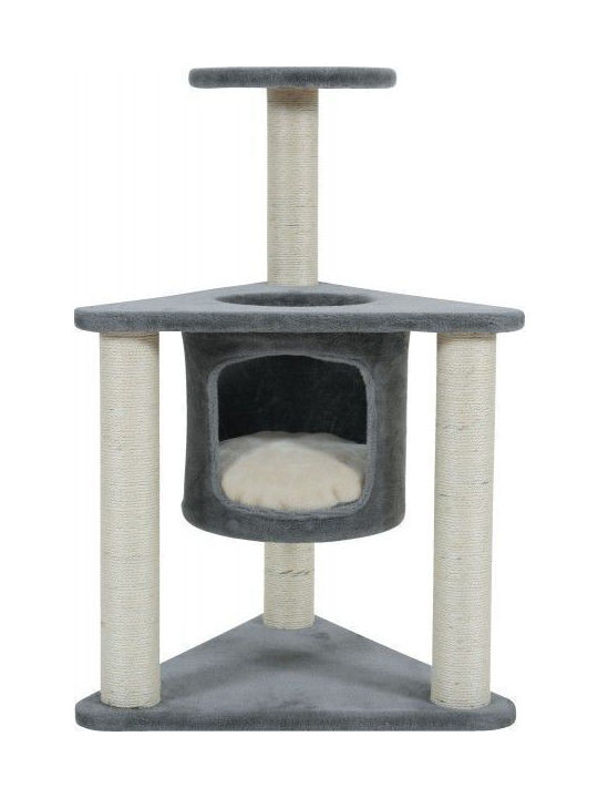 Zolux Scratching Post Cat Trees Gray 3 levels 57x69x116cm