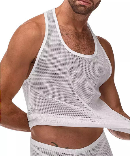 Malepower Sexy Herren Top Weiß
