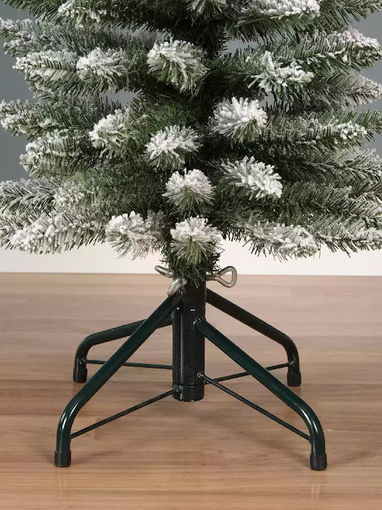 Slim Snowy Christmas Tree 150cm