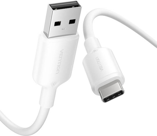 Vention USB Typ-C Kabel USB 2.0 männlich - USB-A 60W Weiß 1m CTQWF