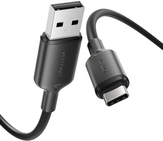 Vention USB 2.0 Cable USB-C male - USB-A 60W Μαύρο 2m CTQBH