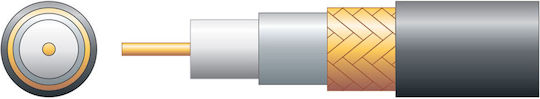 Mercury Rg59b/u Коаксиален Кабел Пяна 100м 808.101uk