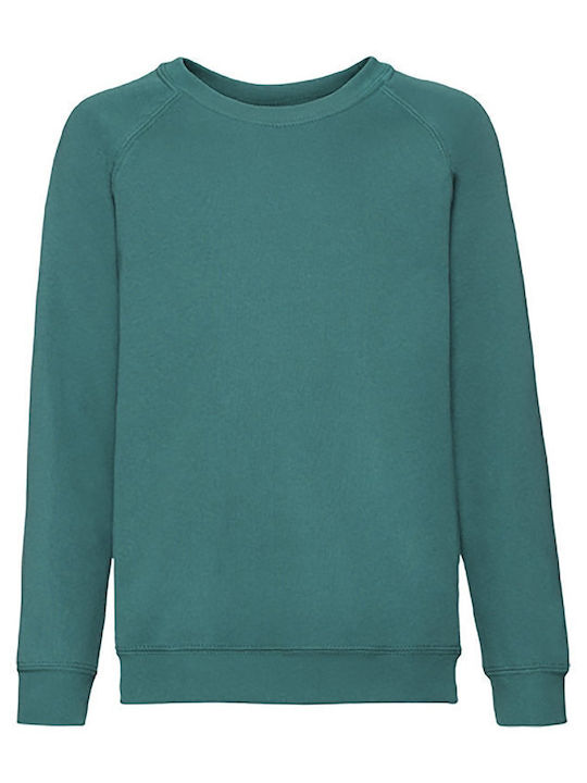 Fruit of the Loom Kinder-Sweatshirt Emerald