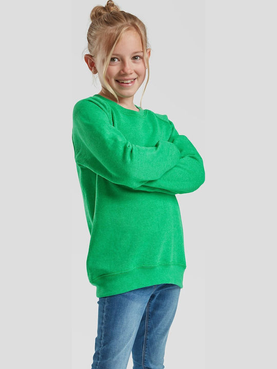 Kids Sweatshirt Bottle Green